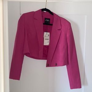Zara Pink Blazer NWT